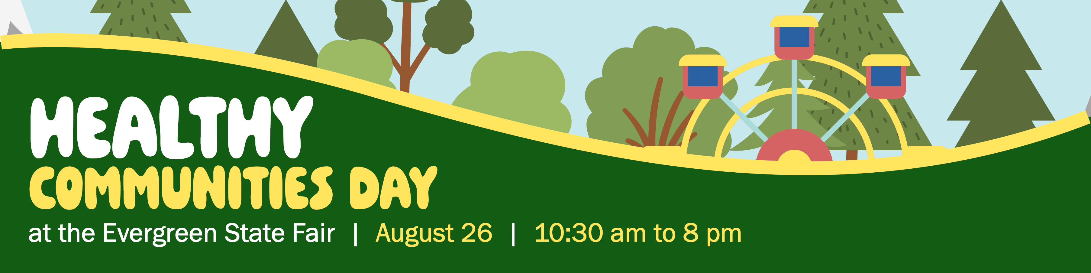 Healthy Communities Day August 26 10:30am - 8pm