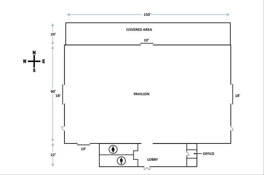 Pavilion Floor Plan