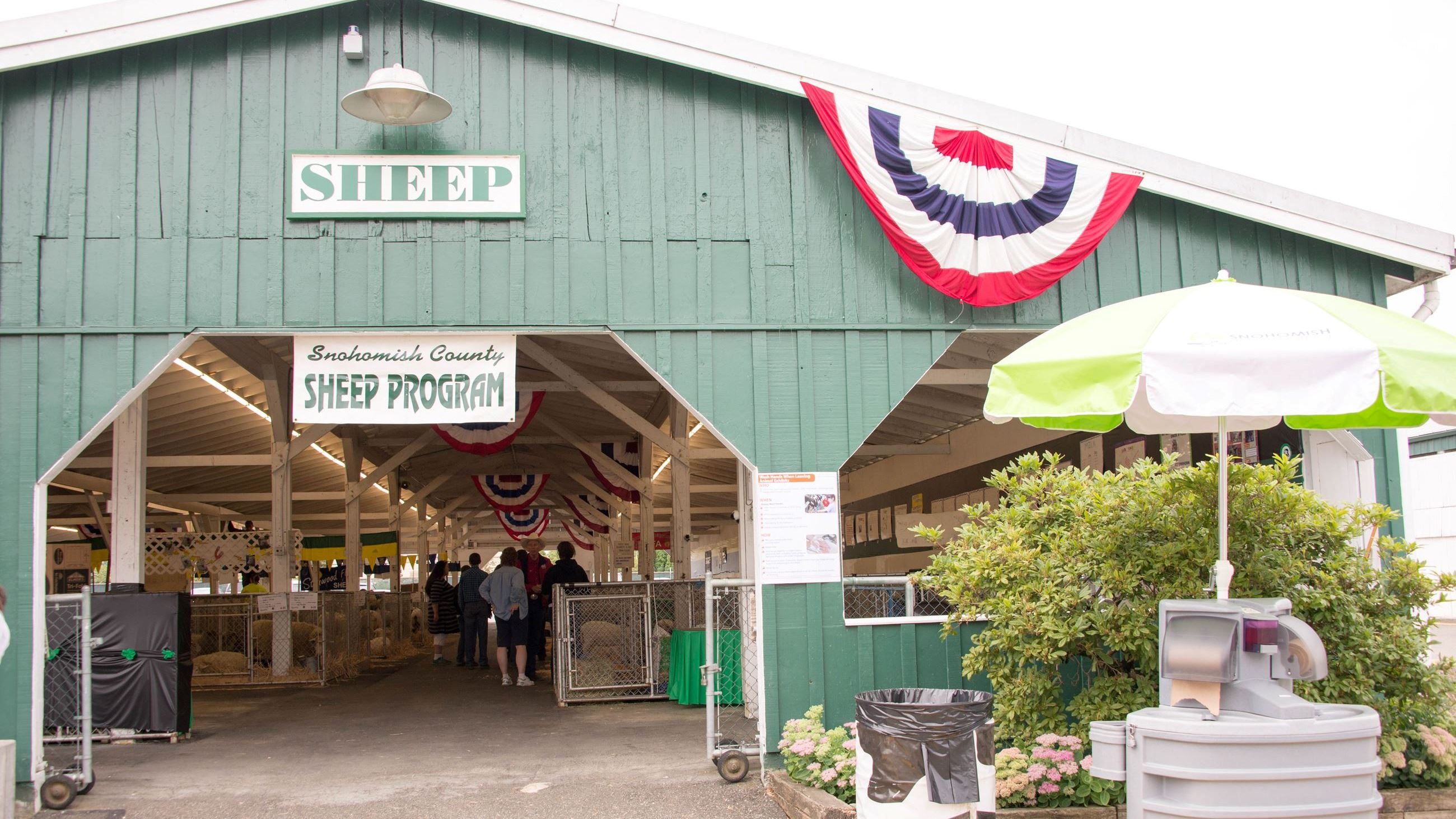 Sheep Barn South Entrance