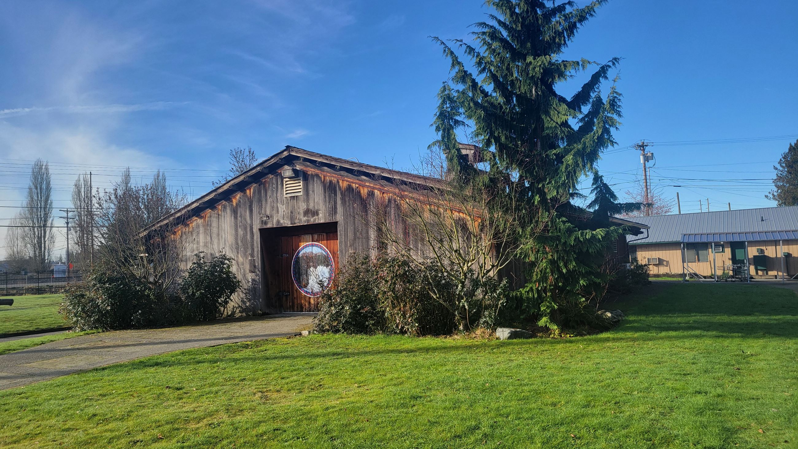 Southside of Longhouse