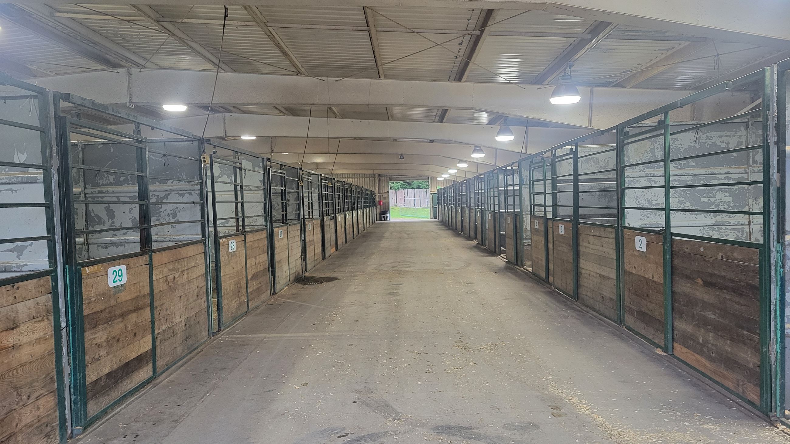 Horse Barn Building 102 Stalls